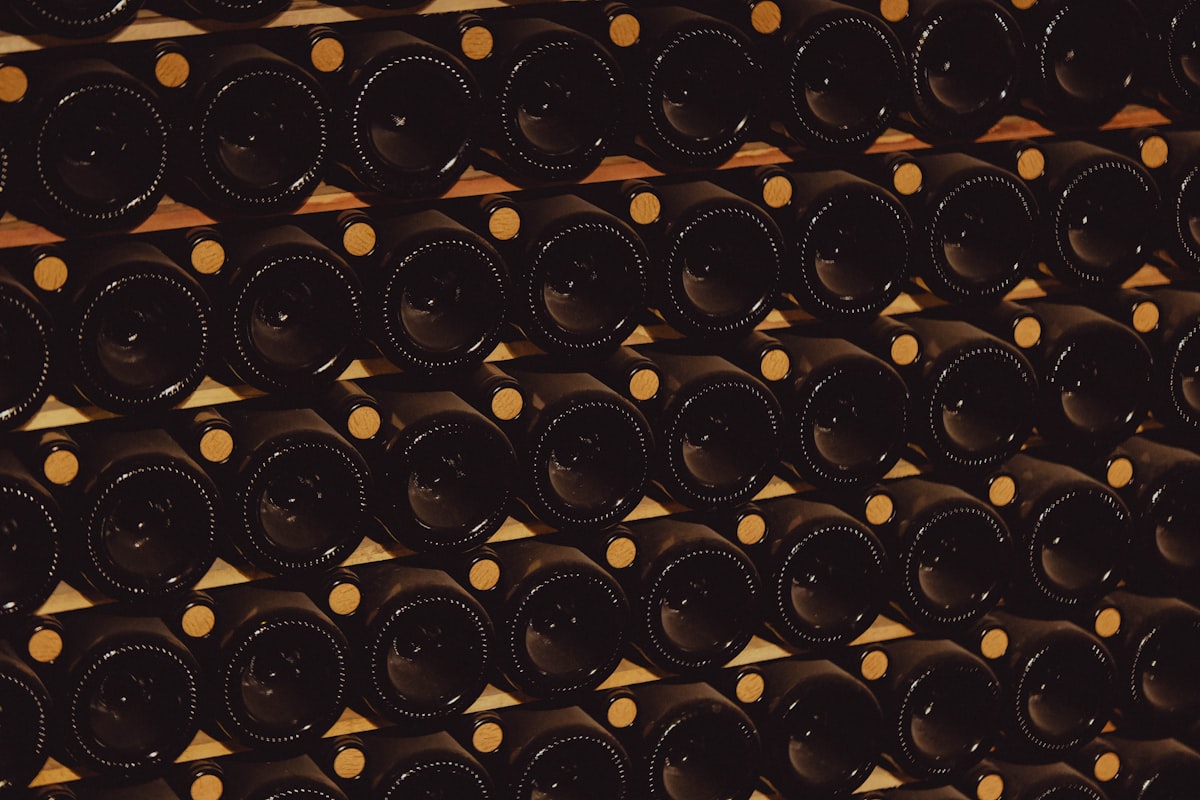 Bouteilles en cave